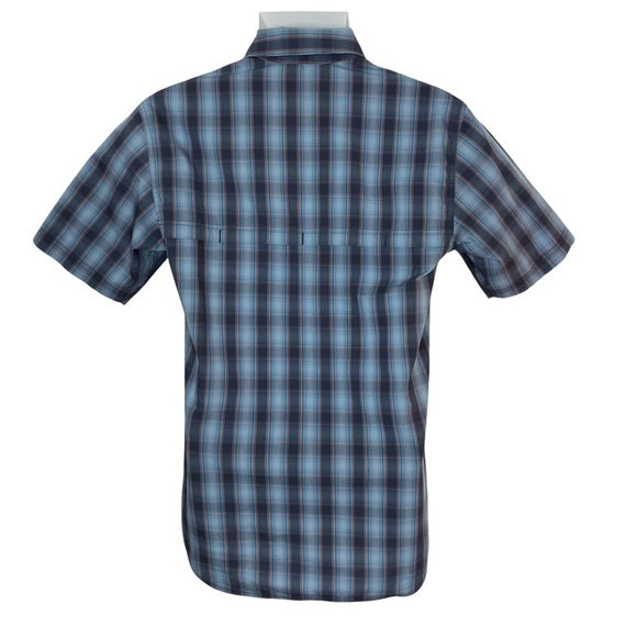 Carhartt Force Mens Shirt Small Relaxed Fit Plaid Vented Short Sleeve Button Up - Picture 3 of 8